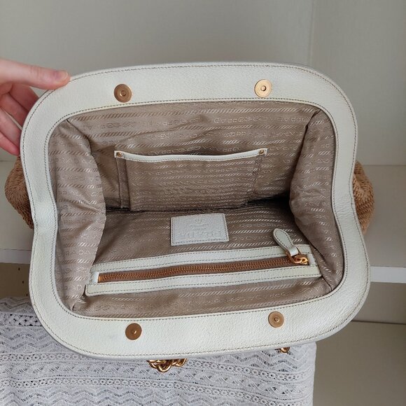 PRADA Raffia Straw Bag - Picture 13 of 16